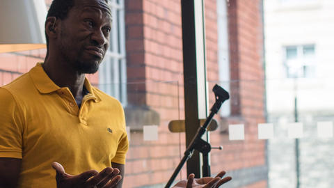 David Ellington at our Matilda Read in a Day (credit: Jon Aitken)