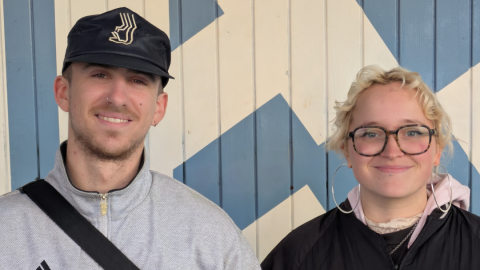 A photo of our 16-19 Film Club hosts.