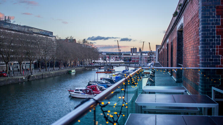 Watershed balcony Harbourside Bristol