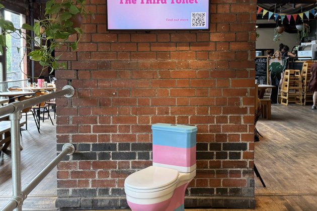 Photo of the Trans Loo in the Café & Bar.