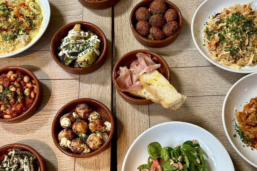 A selection of dishes from our food menu.