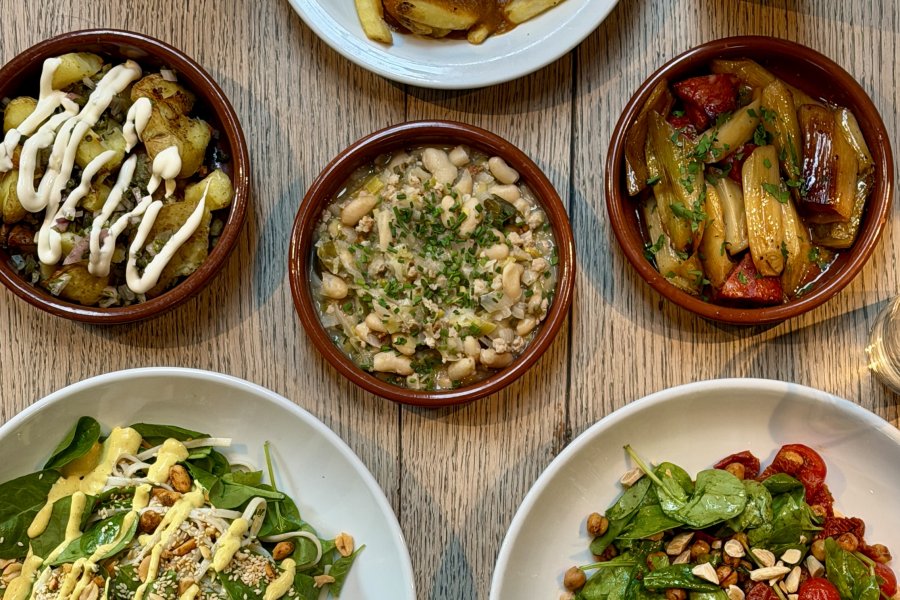 A selection of dishes from our food menu.