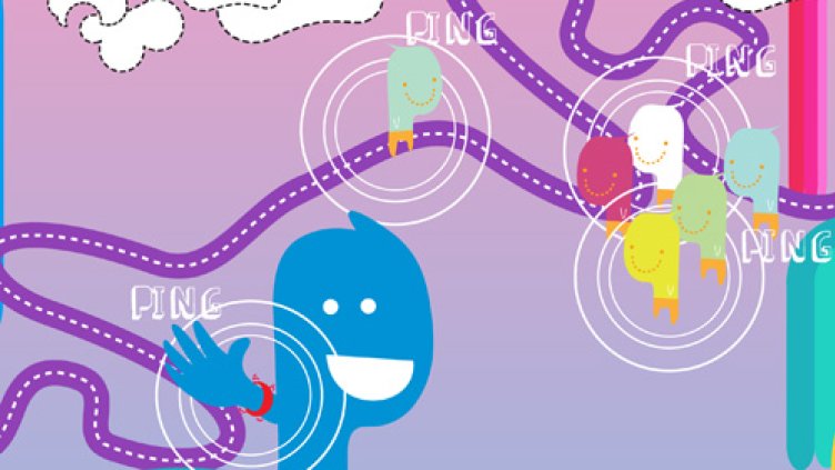 Ping © BDH/Plot 2008. Cover of Media Sandbox publication