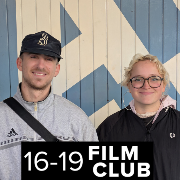 A photo of our 16-19 Film Club hosts.