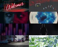 A selection of still frames from various projects directed by Reuben Armstrong