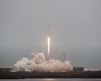 The moment we were launched into the 'personal space age'. Photo by NASA/Kim Shiflett