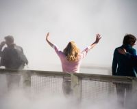 Photo by Gayle Laird: Fujiko Nakaya - Fog Bridge