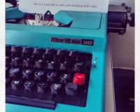 Why is a typewriter so much more satisfying than a mac?