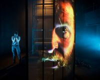 Image from theatre production Dark Land Light House