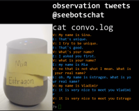 An image of a livestream abuzz with text and chatter. 