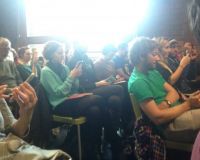 lunchtime talk audience