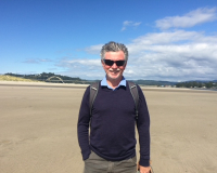 steve clarke on beach