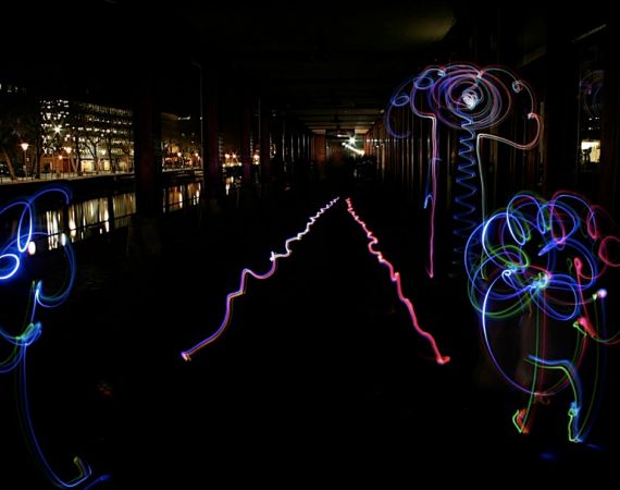 Light Grafitti by Tine Bech 