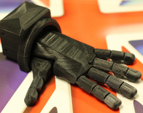 3D printed robotic hand from Open Bionics