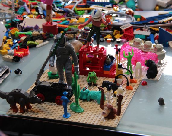 Photo of a Lego workshop by Fee Plumley