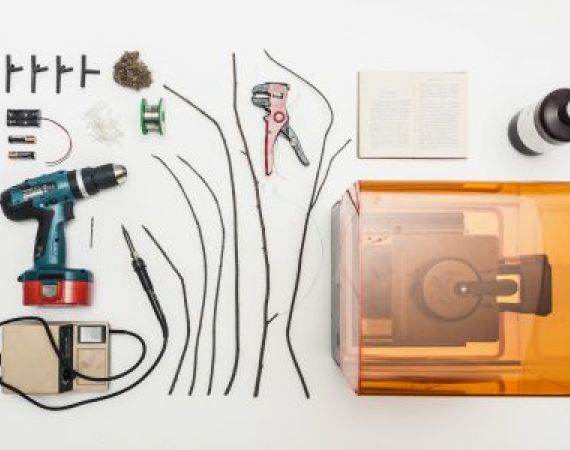 Dean Brown assemblage of tools and resources
