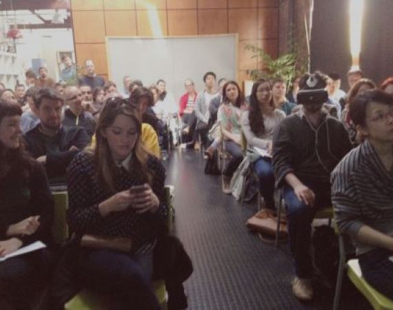 Photo of Lunchtime Talk audience