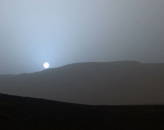 NASA - Sunset on Mars
