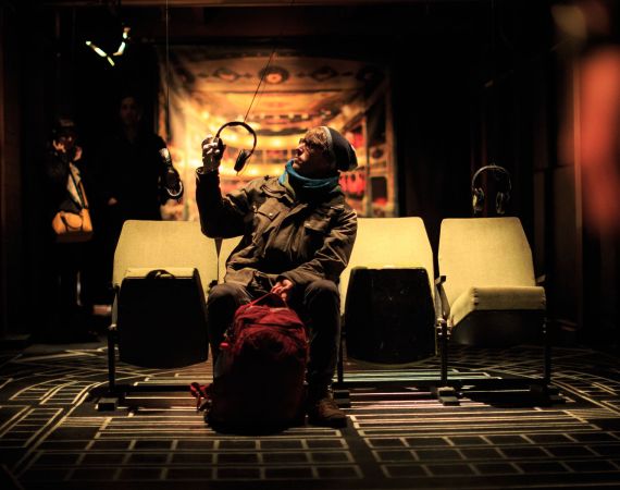 Max Mclure REACT The Rooms festival Memory of Theatre Paul Clarke, University of Bristol with Bristol Old Vic Theatre