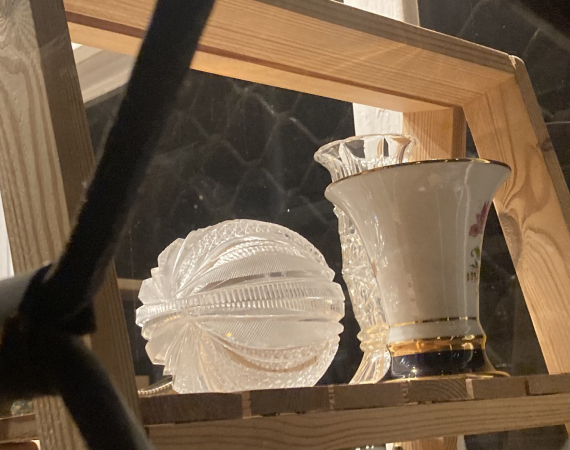 Crystal Sea Gooseberry in a Prague shop window