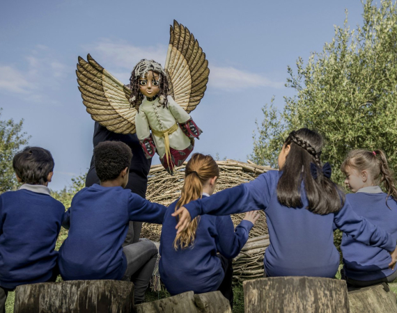 Image of Ava the puppet