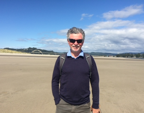 steve clarke on beach