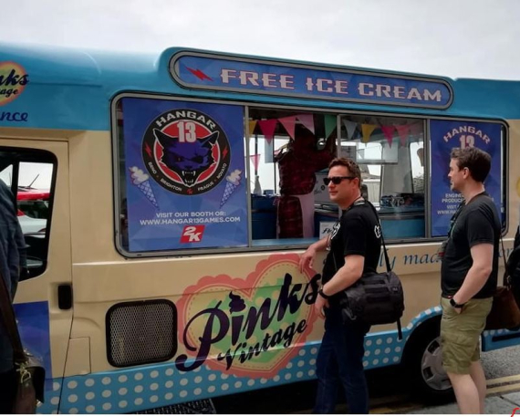 Hanger 13 Ice Cream Van